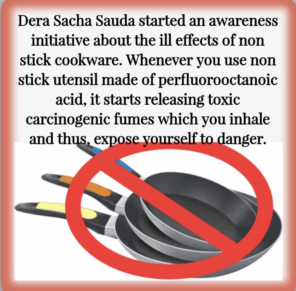 MadanLa39785275's tweet photo. #HealthyCookware
To get healthy health, it is important that you cook in clay and iron utensils .And Discard non-stick, aluminium utensisls.
#MakeSmartCookwareChoice
#HealthyCookware
#HealthAwarenessCampaign
#ChooseHealthyCookware
#DeraSachaSauda https://t.co/VTNjRRYjrv