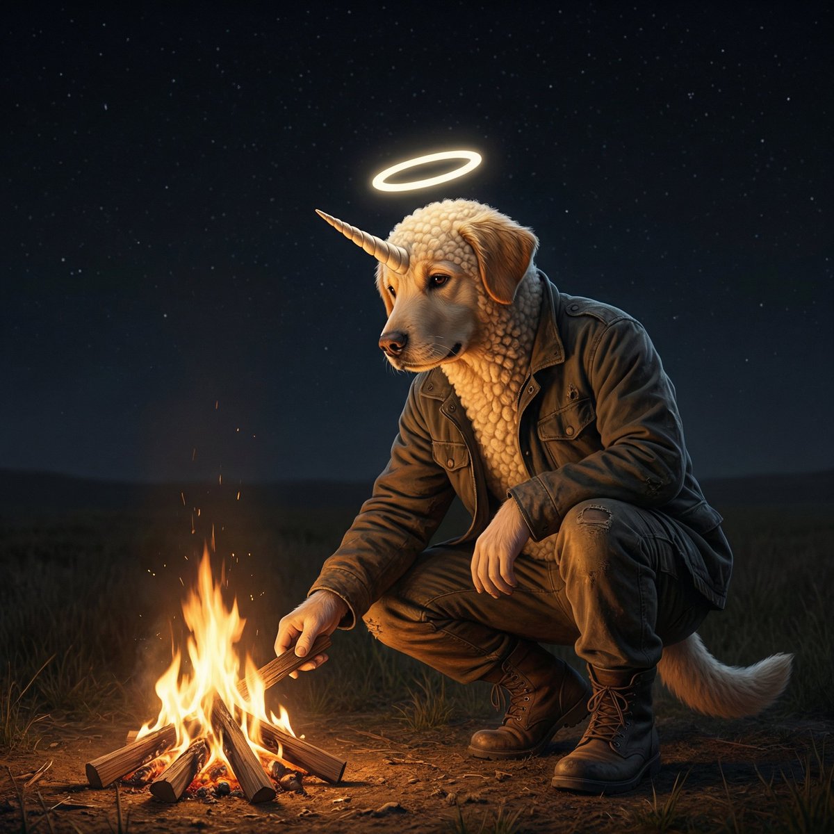 UnicornSheepDog's tweet photo. Some things will never die out.

🦄🐑🐕☝️ https://t.co/nNpU8zjuqS