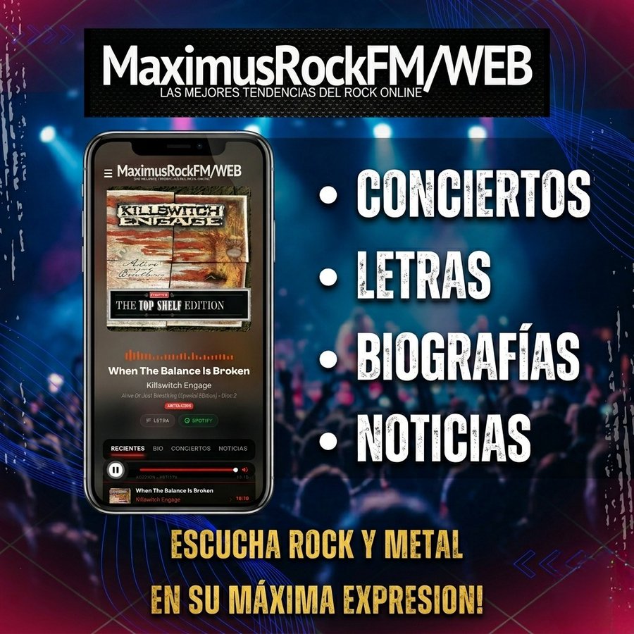 MaximusRockFM's tweet photo. Rock y Metal en su Máxima Expresión!
Descarga la App:
https://t.co/3PAQPEjwnd https://t.co/bxHQVU7Ovq