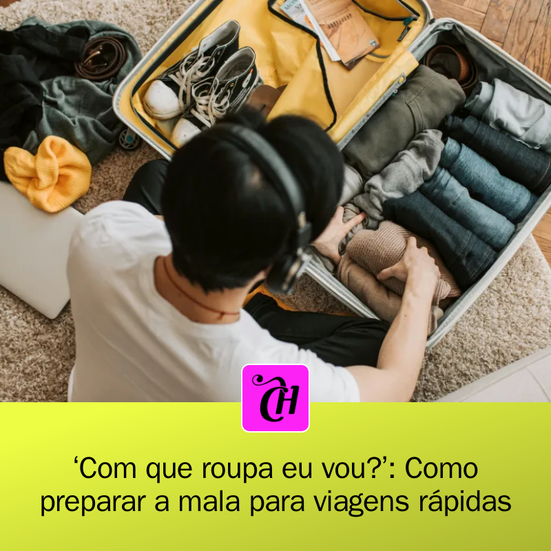 CAPRICHO's tweet photo. 🧳🌍 Pronto para a viagem rápida? Confira nossas dicas de como montar a mala perfeita! Priorize peças essenciais e mantenha tudo leve e organizado. Não deixe de conferir o clima do destino! #Viagem #DicasDeMala #Aproveite

https://t.co/WhHVL4MnAi https://t.co/PGUgbv2WZr