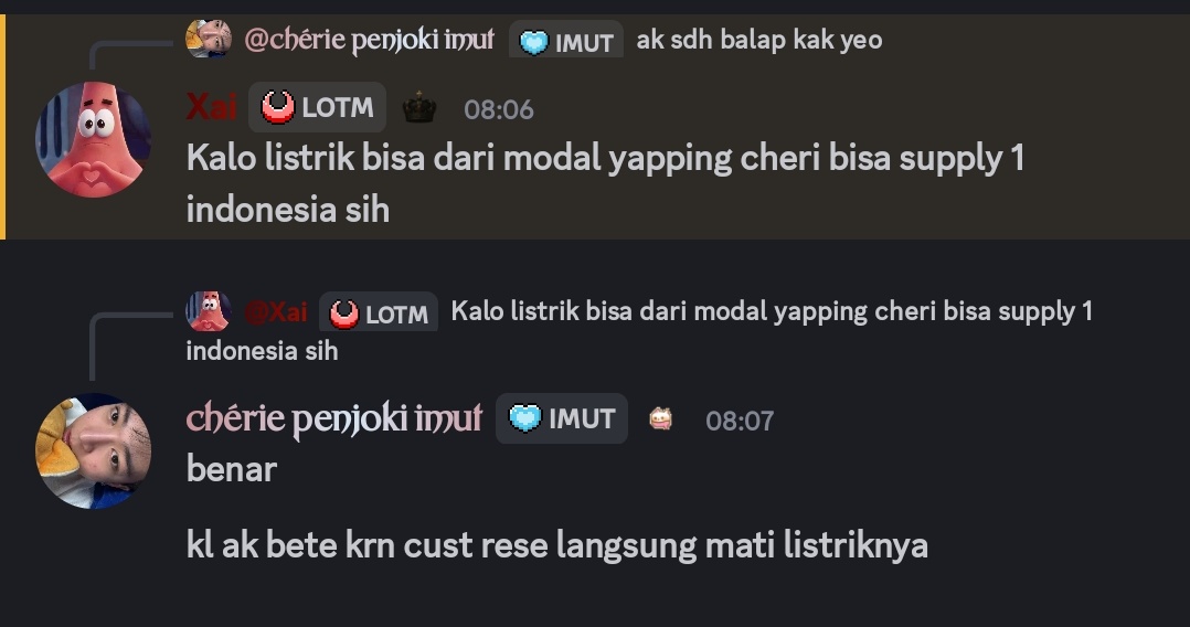 chérie, open! @ after dm tweet media