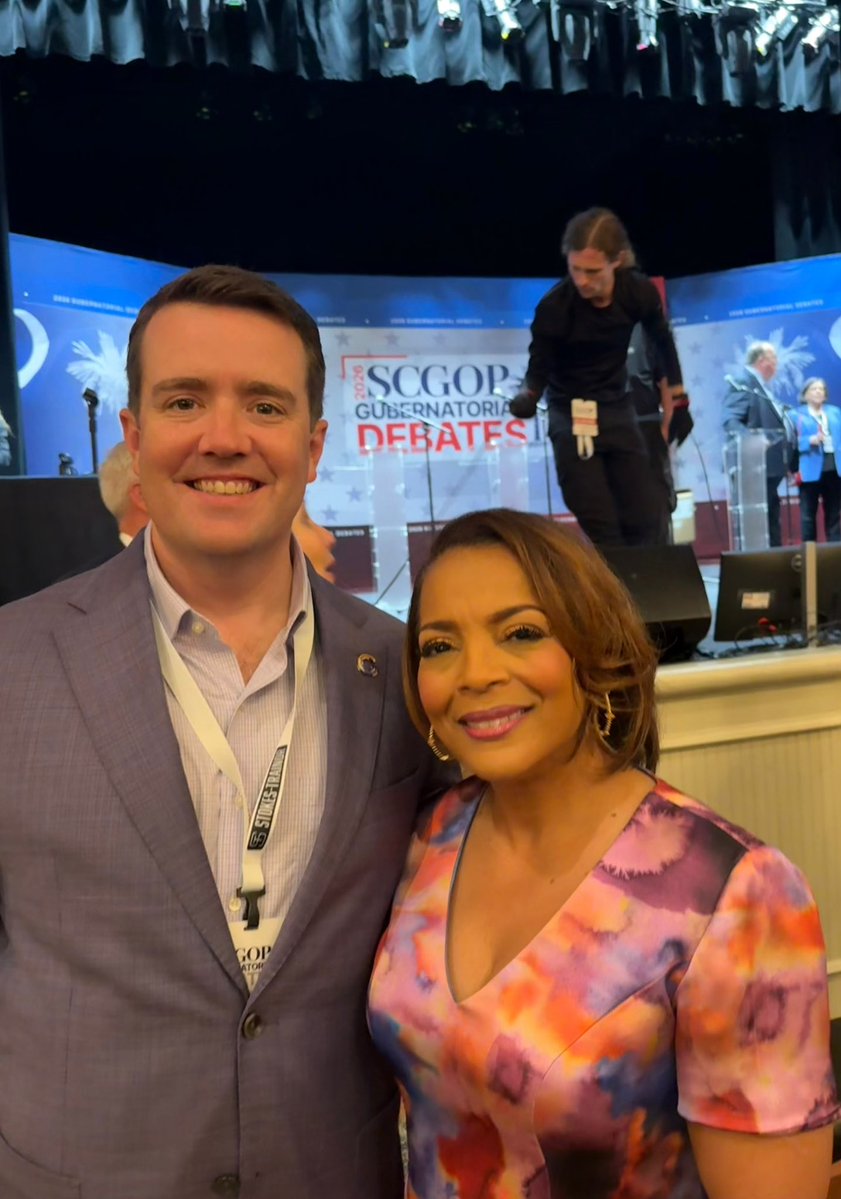 JudiGatson's tweet image. Big night alongside our WIS TV GM Robby Thomas at the #SCGOP Gubernatorial Debate hosted by our #SC Gray Media stations.  

Appreciate the thoughtful dialogue from Senator Josh Kimbrell, Attorney General Alan Wilson, Congresswoman Nancy Mace and Congressman Ralph Norman.