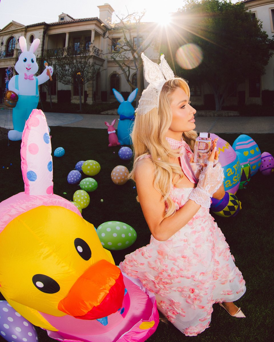 ParisHilton's tweet image. Some bunny 🐰 told me #Iconic is the hottest thing to find in your Easter basket 🧺🐣 Shop my newest fragrance now at @UltaBeauty 💖✨🛍  bit.ly/4cMUL0Q