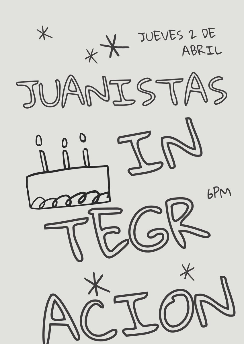 JuaniUpdatess's tweet photo. 🥳| Celebramos los 27 de Juanicar con una integración donde nos conoceremos mas y compartiremos por que seguimos y admiramos tanto a Juani, será a las 18 hs 🇦🇷. Usaremos el #FelizJuaniday https://t.co/9UIn0EcvGt
