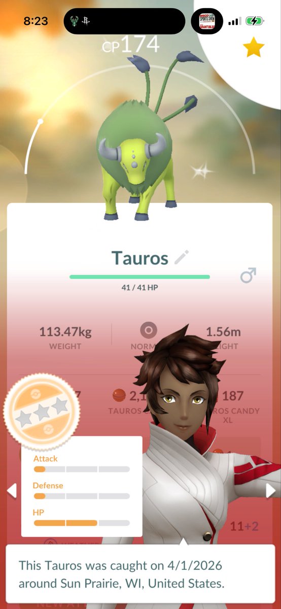 AustnPoGO's tweet photo. Catch of the day!!!!

#PokemonGO https://t.co/WSV0lzHmJZ