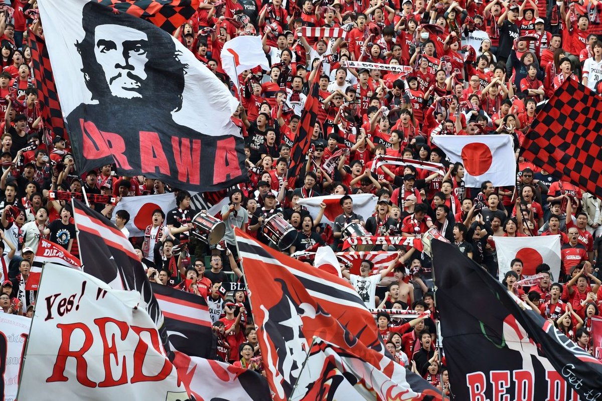 ultras_antifaa's tweet photo. #Japan - Urawa Red Diamonds stands’ iconic Che Guevara banner. https://t.co/7iZDR8O1es