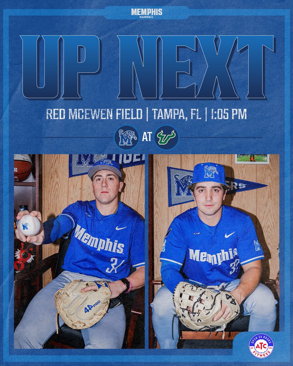 Traveling to the Sunshine State 😎

📰 gotigersgo.me/4v7d7lF

#GoTigersGo | <a href="/ATCFitnessTN/">ATC Fitness</a>
