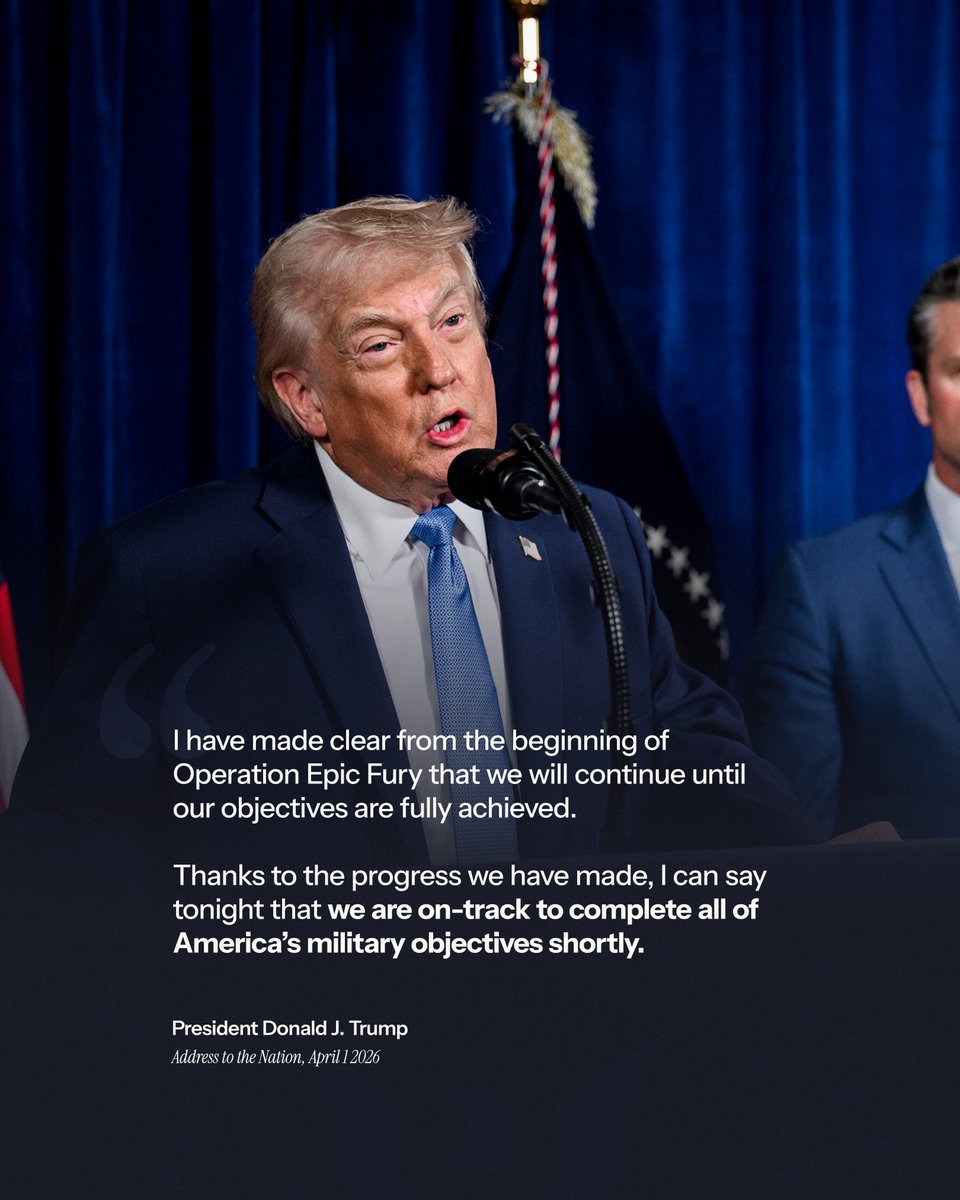 The White House tweet media