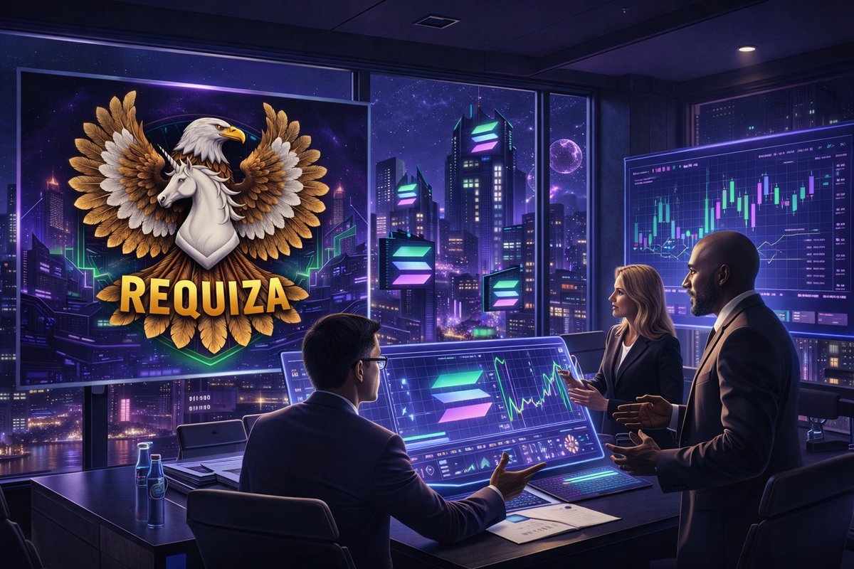$REQUIZA IS NOW LIVE ON SOLANA  

This is not a standard token launch. Requiza Empire delivers verifiable real-world assets, established production infrastructure, and structured expansion all executed on the Solana blockchain.  

Significant momentum is building.  

CA: