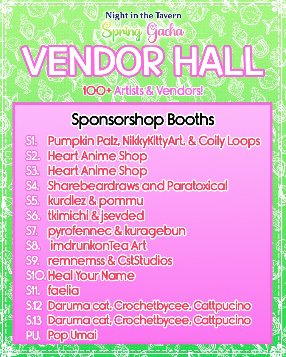 pop_umai's tweet photo. 🛍️ VENDOR SPOTLIGHT 1/2 🛍️

The list you have all been waiting for! Please welcome all our vendors and artists! 🥳

Over 100 vendors so you’ll be sure to pull something you like! Come support our local community!

Register for your free tickets
https://t.co/LAtUKkfQuW https://t.co/N9KBFgIYCk