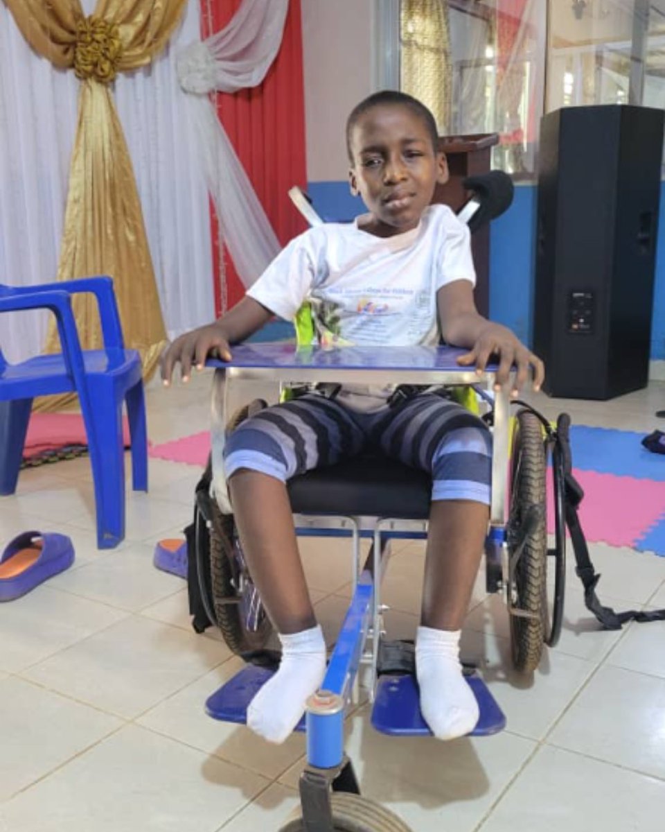 worldhopeorg's tweet photo. Emmanuel, 9, from Sierra Leone received a pediatric wheelchair through Enable the Children—transforming his mobility, independence &amp; community participation.

Partnership with @WAVCFoundation &amp; @WheelchairsKidsAU building access &amp; dignity.

❤️ Like &amp; share https://t.co/jMG313U4eV