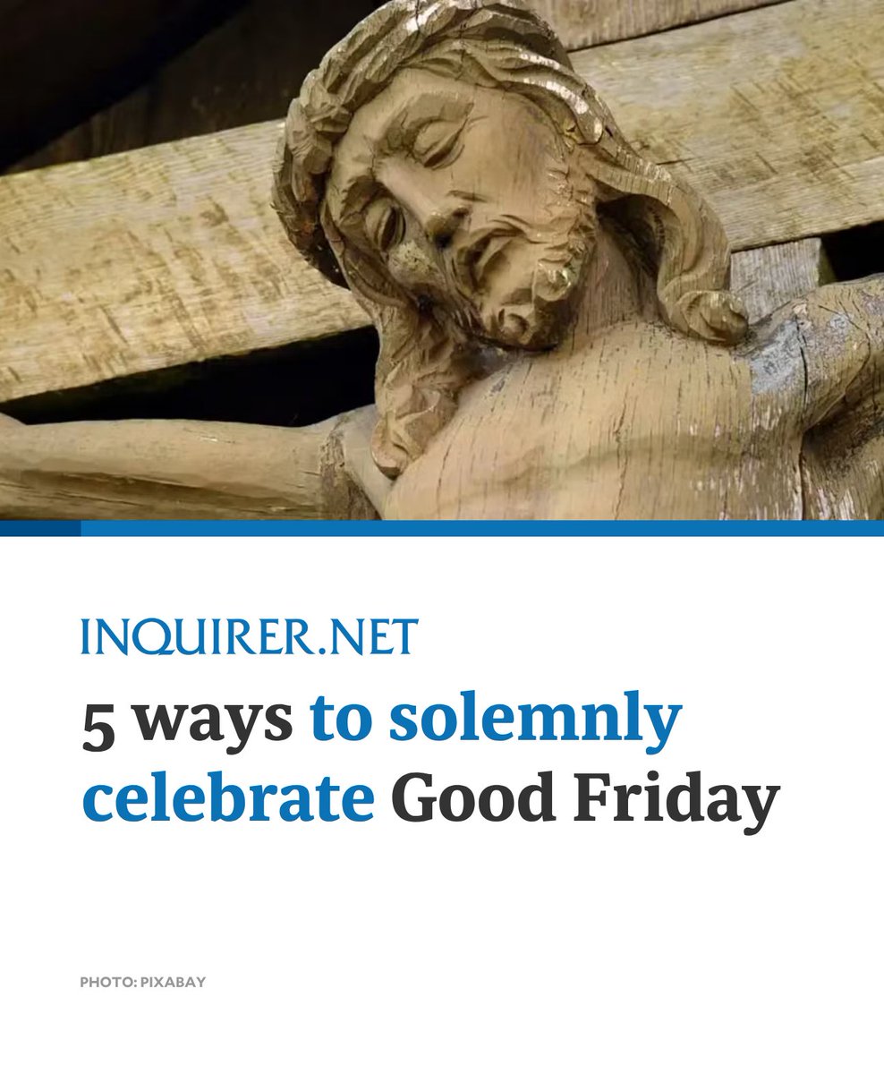 Good Friday is considered for many one of the holiest days of the liturgical year. Part of the Triduum, Good Friday is the day the Church turns its attention to the cross on Calvary. It is the somber day Jesus Christ was crucified. 

Here are some ways you can solemnly celebrate