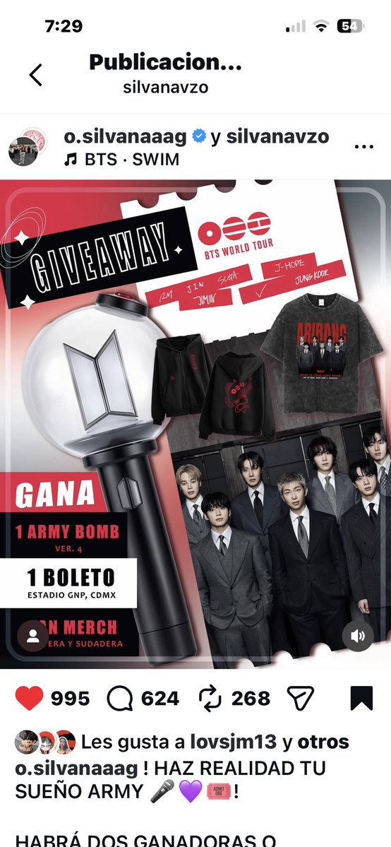 ximi★彡 BUSCO BOLETO PARA BTS CDMX tweet media