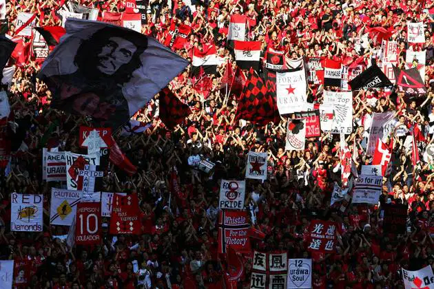 ultras_antifaa's tweet photo. #Japan - Urawa Red Diamonds stands’ iconic Che Guevara banner. https://t.co/7iZDR8O1es