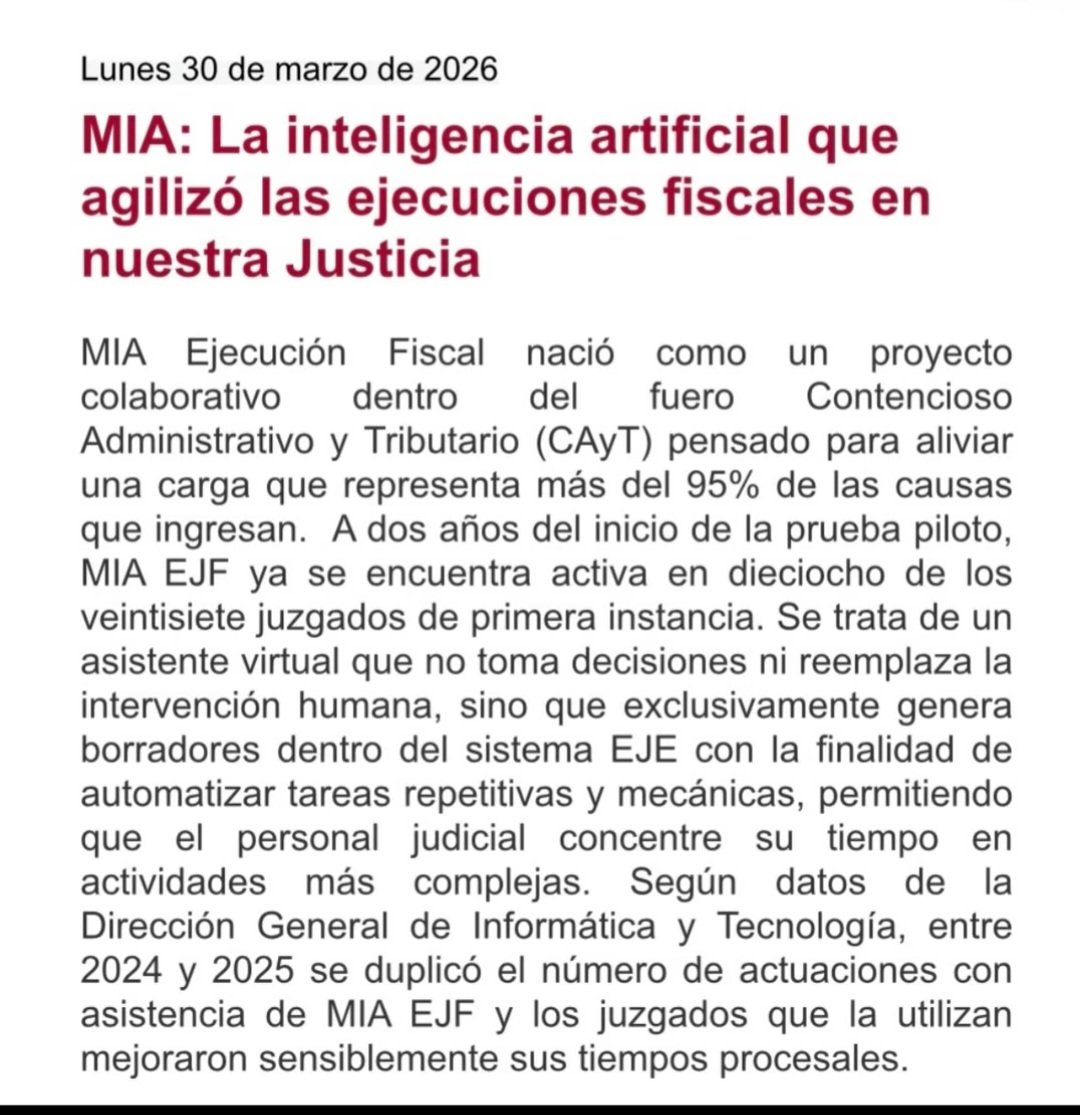 Innovación Justicia CABA tweet media