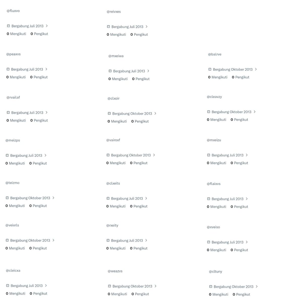 𝓷𝓪 jual acc kosongan x tweet media