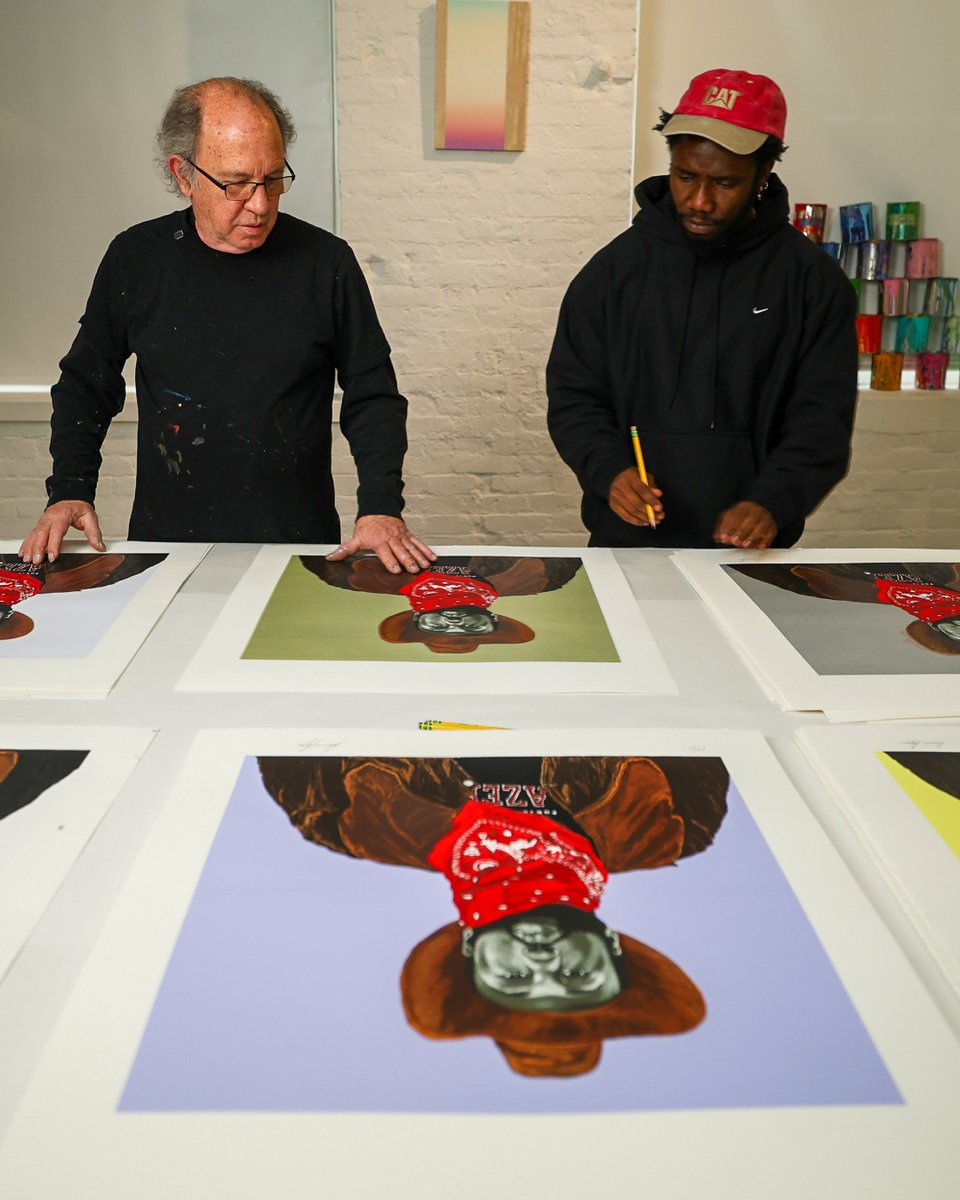 Otis Kwame × Gary Lichtenstein. Mass MoCA.

Print collab releasing soon.

@otis_quaicoe x @garylichtensteineditions

#GaryLichtenstein #OtisKwame #MassMoCA #OtisxGary