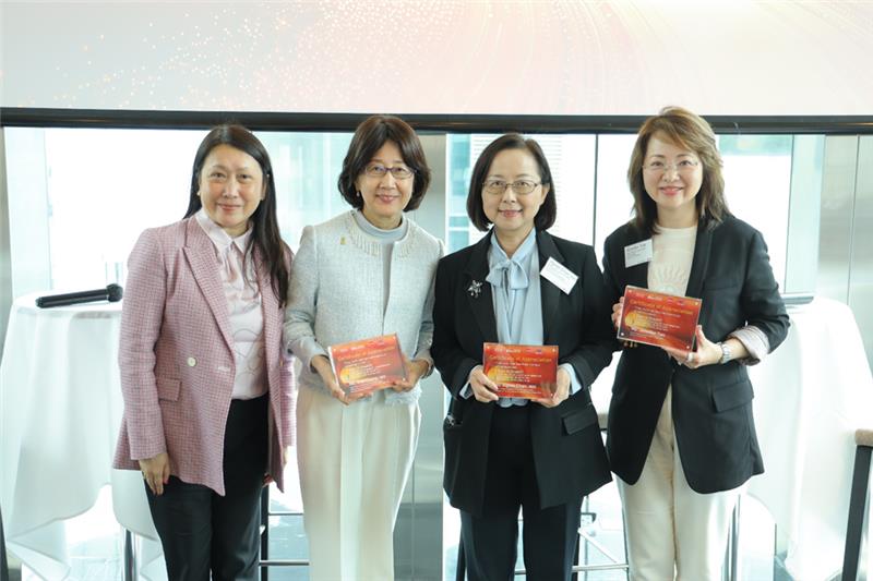 HKPCPD's tweet photo. 💫The Privacy Commissioner, Ms Ada CHUNG Lai-ling, attended a luncheon event organised by the Association of Women Accountants (Hong Kong) (AWAHK) on 30 March. 👍🏻👍🏻 https://t.co/Soe3PK1Gzw