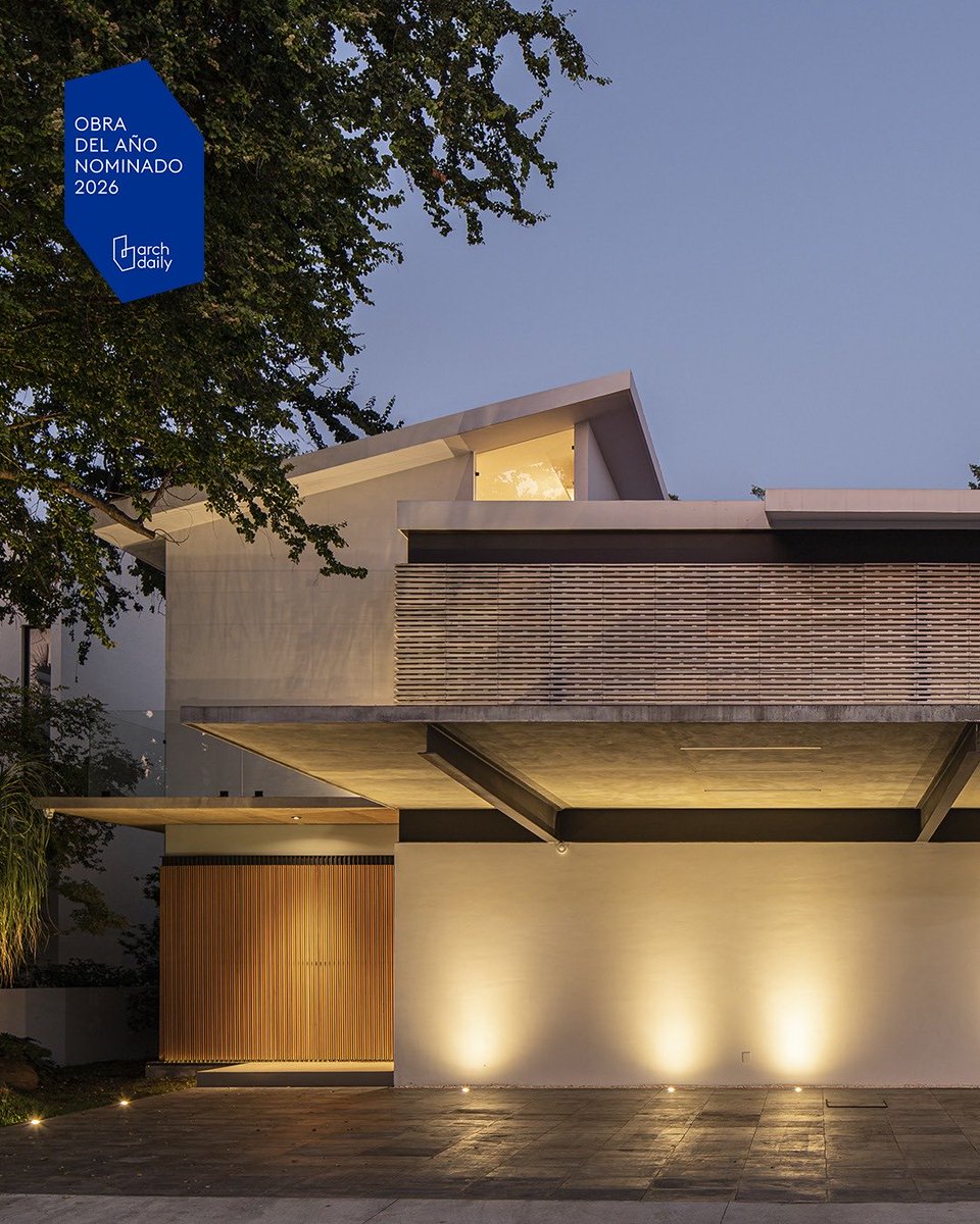 tallercinco's tweet photo. Casa GGN. Taller5 arquitectos + Alejandro Gutiérrez Design Studio.
Nominada obra del año 2026 ⁦@archdaily_es⁩ https://t.co/OvIReYV8Fj