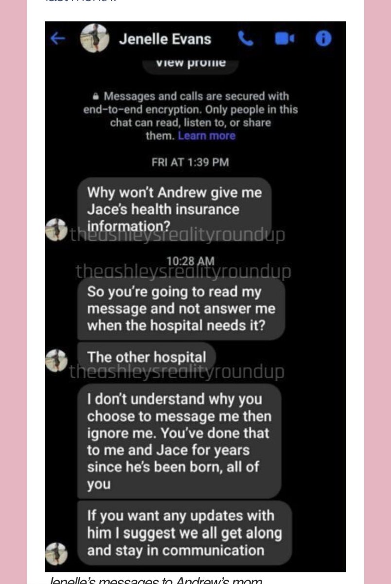 Walker9759Jesse's tweet photo. @PBandJenelley_1 So much for you paying for Jaces medical expenses. God you lie so much! How can you live with yourself with what you have done? https://t.co/sL7pqZpP49