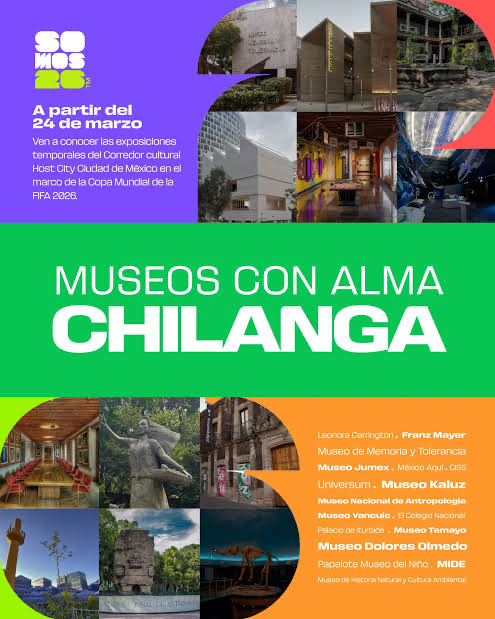 en realidad, las exposiciones del jumex y franz mayer son solo el inicio de varias experiencias de museo que irán abriendo poco a poco por el mundial del futbol: papalote, kaluz y, claro, el mide, entre otros.
#EcoConvoy