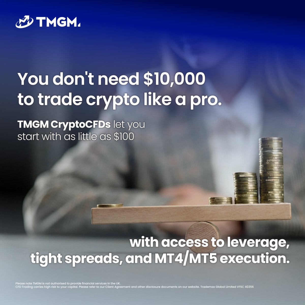 TMGM Crypto CFD tweet media