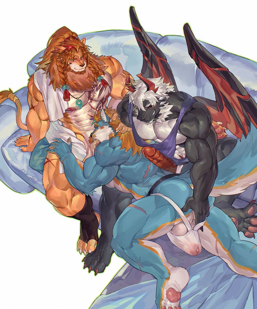 saturivern's tweet photo. 感谢委托惹
🐉:@DreamSalem12
🐺:@sucheng_00
🦁:@muenkaike115582 https://t.co/sQ762KKImU
