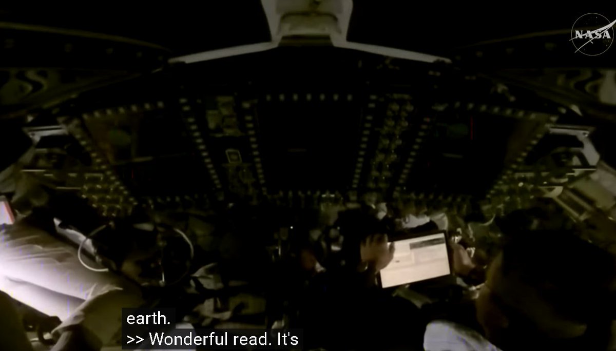 forallcurious's tweet image. 🚨: LIVE footage from inside of Artemis II capsule taking astronauts to the MOON!