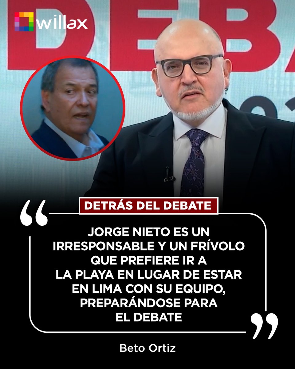 Willax Televisión tweet media