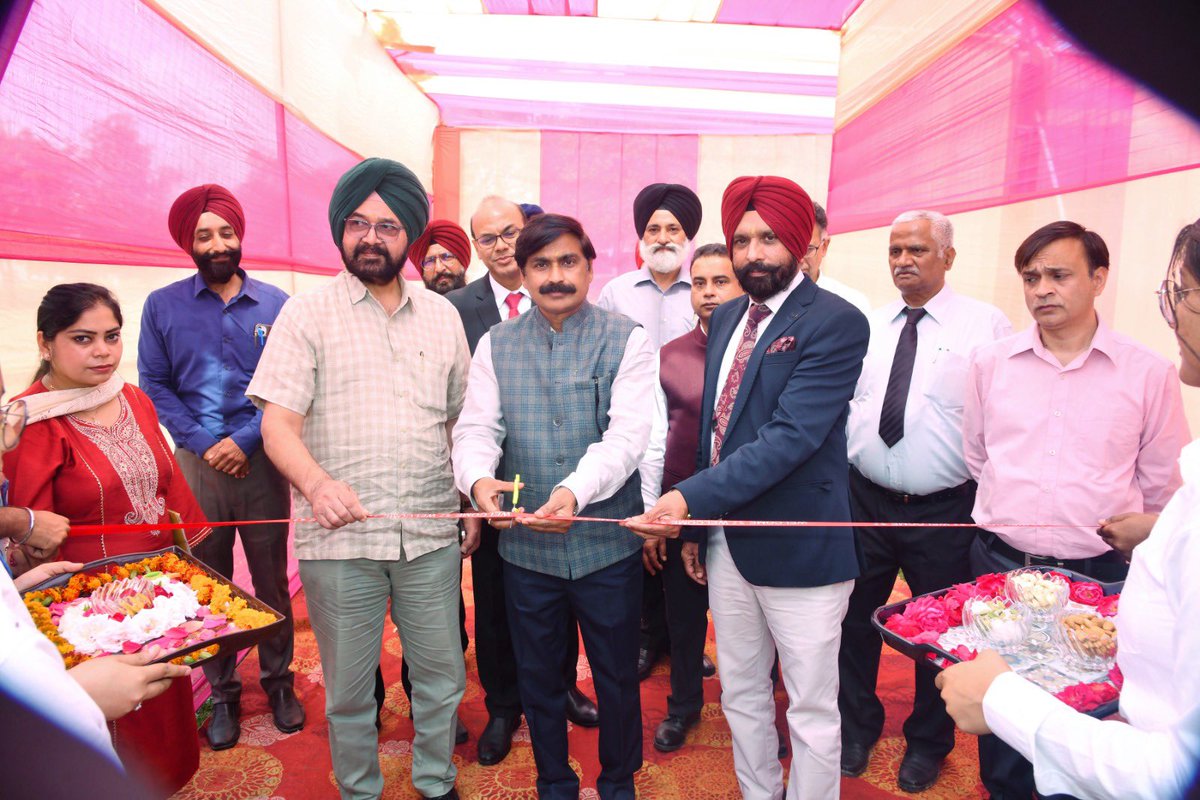 sushendramisra's tweet photo. It was a honour to celebrate the 5th Foundation Day of Sardar Beant Singh State University for the first time on April 1, 2026, with great enthusiasm and with the blessings of Chairman S. Harjot Singh Bains, Hon’ble Minister of Technical Education and Industrial Training.🎉 https://t.co/cpVv45nVB1