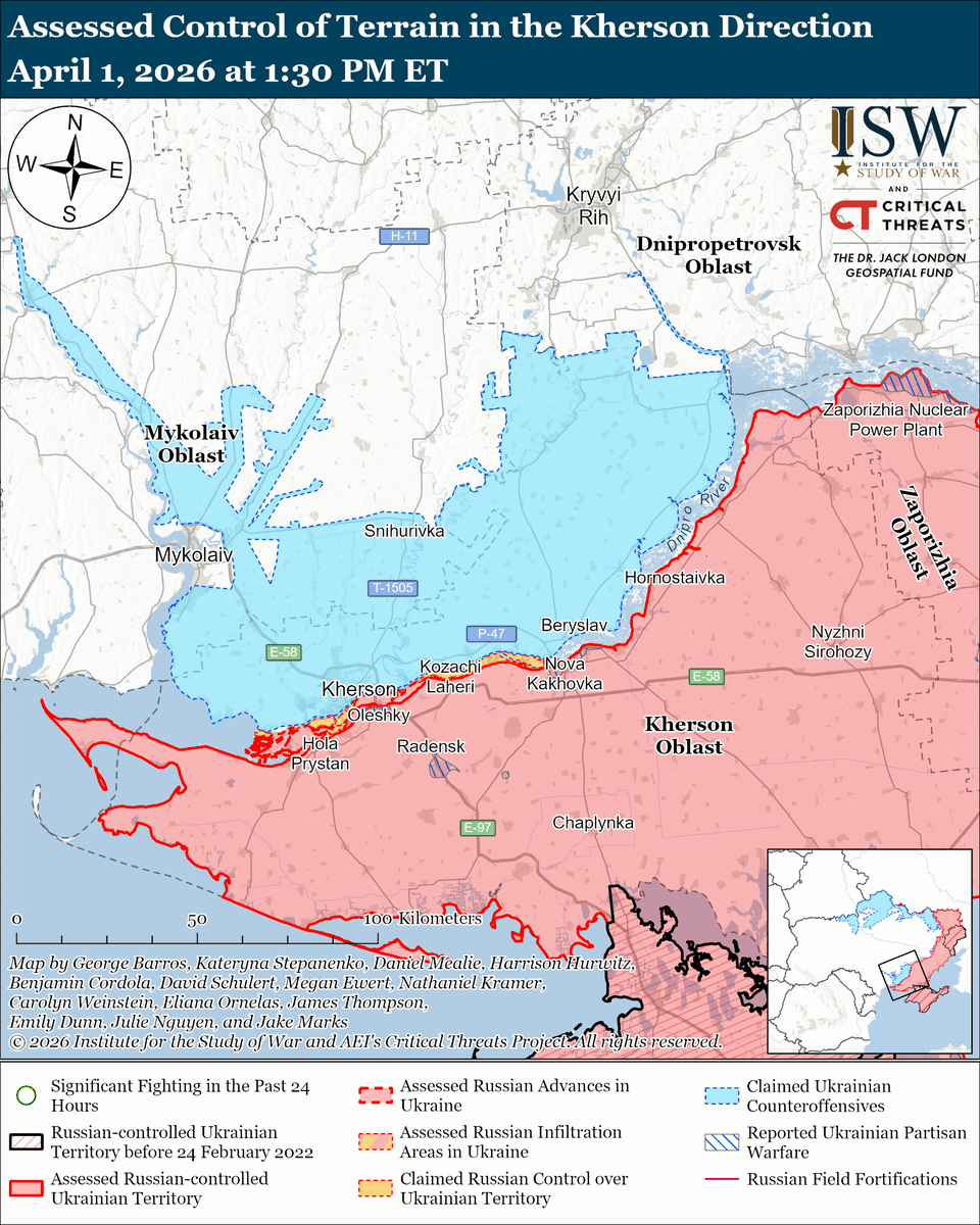 Institute for the Study of War tweet media