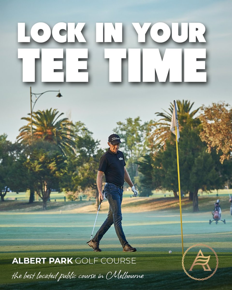 AlbertParkGolfCourse tweet media