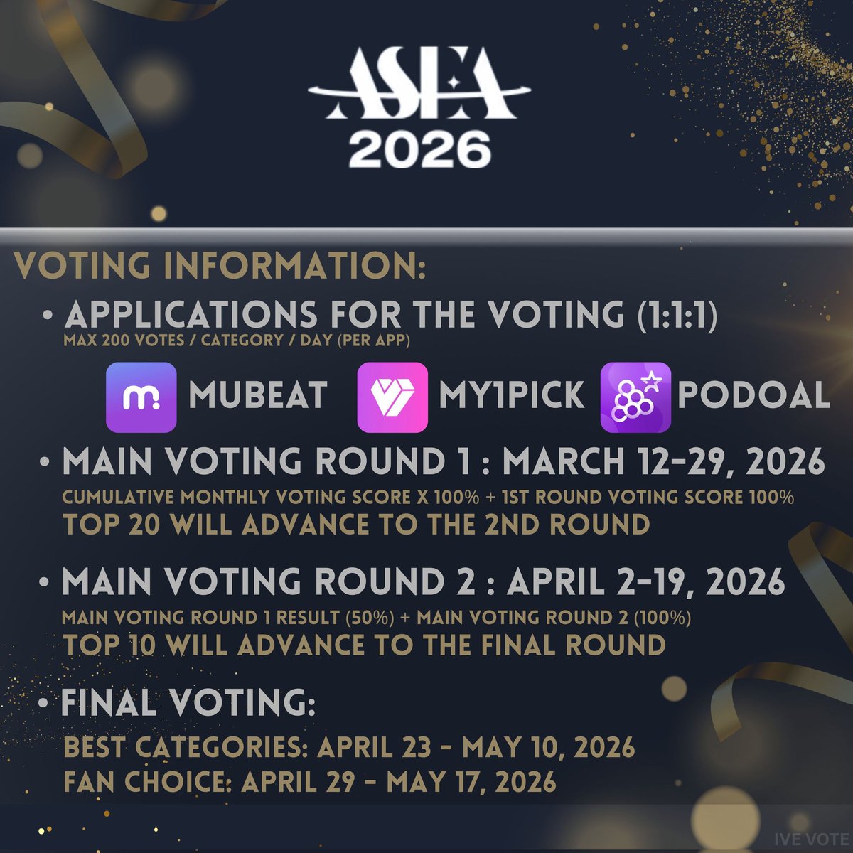 IVE VOTING TEAM tweet media