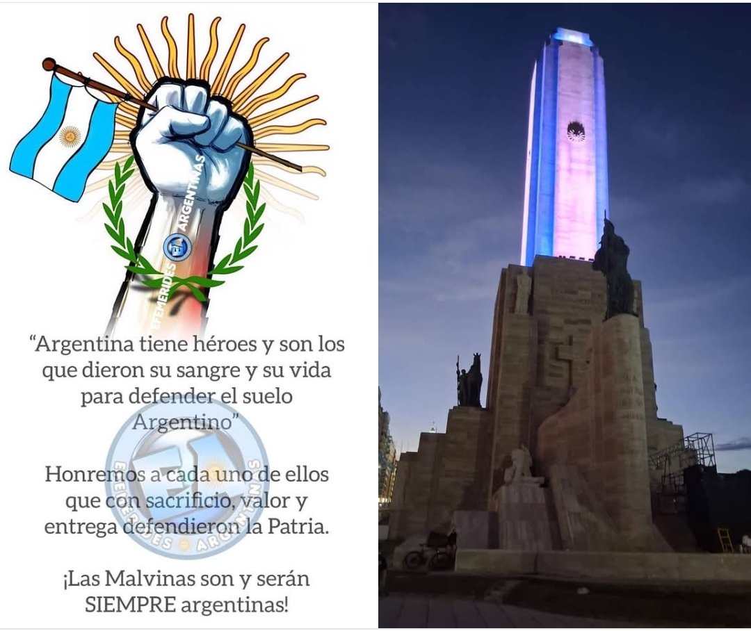 Gloria y honor a los que combatieron en la gesta de Malvinas 🇦🇷🇦🇷🇦🇷