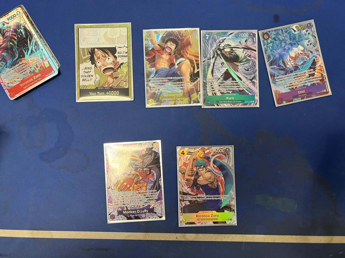 Yeah OP 15 has been treating me well so far. 2 SP Luffys  is nuts!