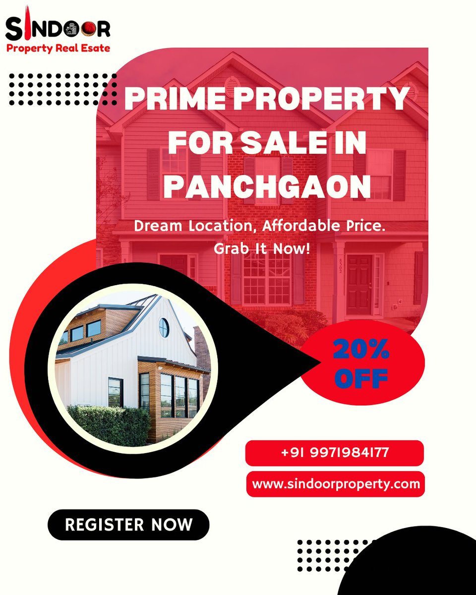 sindoorproperty's tweet image. 🌿📍 Panchgaon: Today’s Quiet, Tomorrow’s Hotspot

✔ Early Investment Advantage
✔ Residential &amp;amp; Land Options
✔ Smooth &amp;amp; Secure Transactions
🌐 sindoorproperty.com/property-for-s…
📞 +91 93137 16196
#PanchgaonProperty #FutureInvestment #LandInvestment #EmergingLocation #SindoorProperty