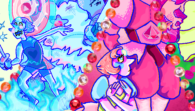 wulptices's tweet photo. erm since we're agonizing about #pearlrose again....................... #stevenuniverse https://t.co/fwyNzXsziG