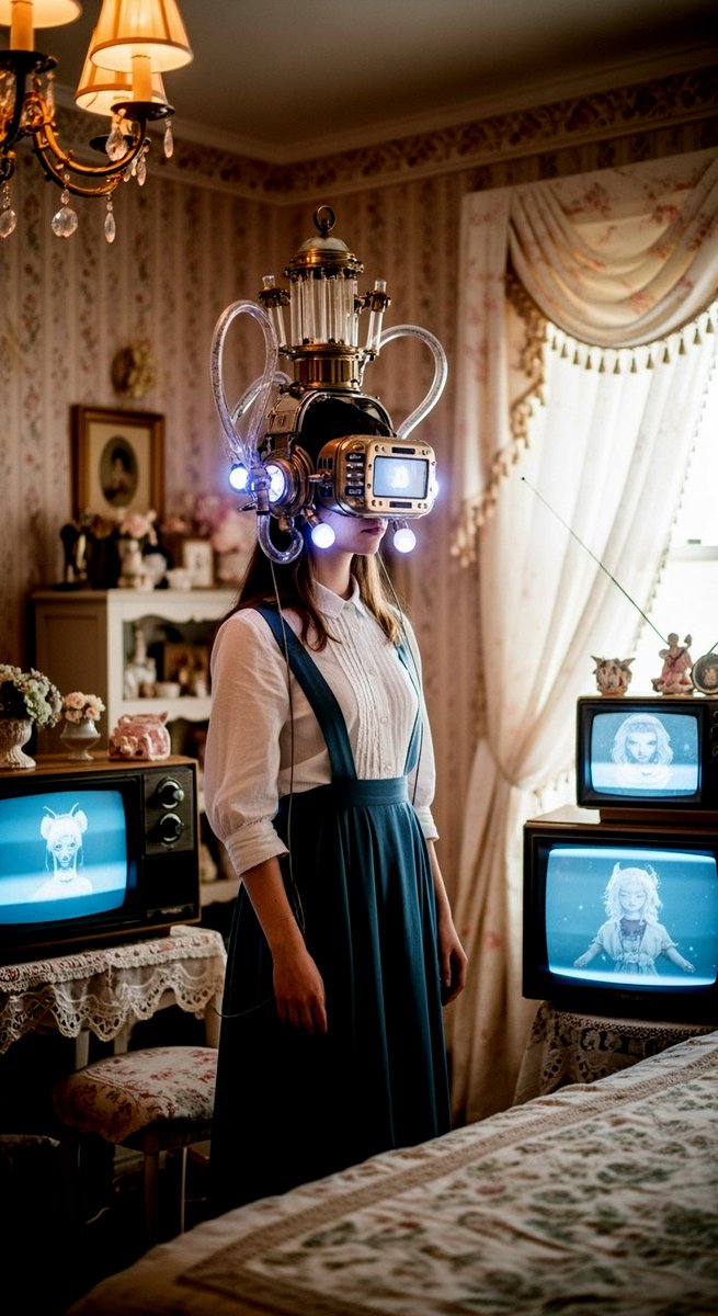 phokuinc's tweet image. Dissociation Machina 🥽⚙️😶‍🌫️ 
#CyberPortrait #Dreamscape #AIArtwork