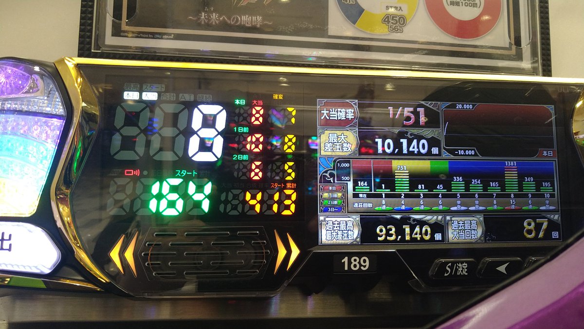 STC01234's tweet photo. 稲毛海岸　UNO　エヴァ15

１回転で8連。あざーす。 https://t.co/AnCZUQfeRz