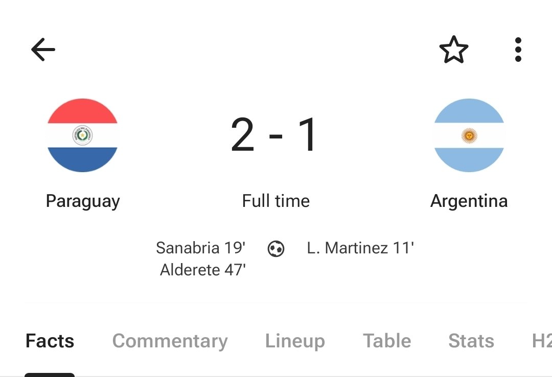 Youssefyamani's tweet image. paraguay qui a fini 6 eme exquo avec bresil et uruguay et colombie dans les qualifs et qui a battu argentine et bresil en 2025 ? lol malkom heguara hakka c une trés bonne team ils sont 40 eme mondial car ils reviennent de loin mais c une team du top 20 et peut causer des