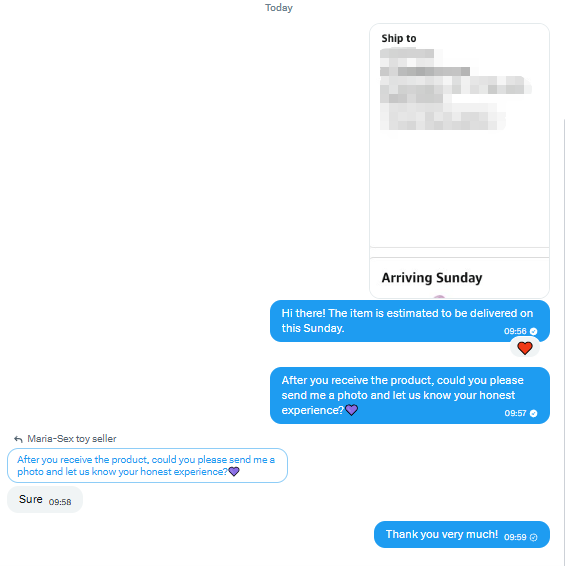 maria2104989506's tweet photo. Check out this awesome moment when we sent out the prize to one of our lucky winners! 🏆
We’re so excited to keep the fun going with more giveaways. 🙌
#giveaway #winner #Thrilla #Solivibe https://t.co/upAY1NB7jU