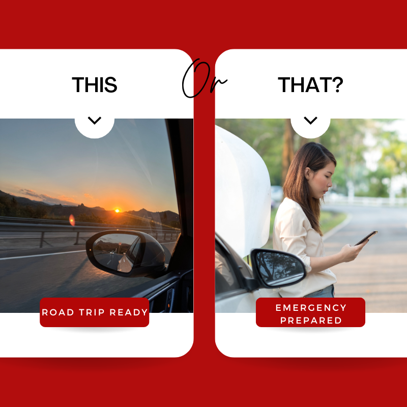 MatthewRhyno's tweet photo. 🚗 This or That: Road trip ready 🛣️ or Emergency prepared 🚨?
Which are you?
📞 Save our number today. https://t.co/sd0SxFWxqO