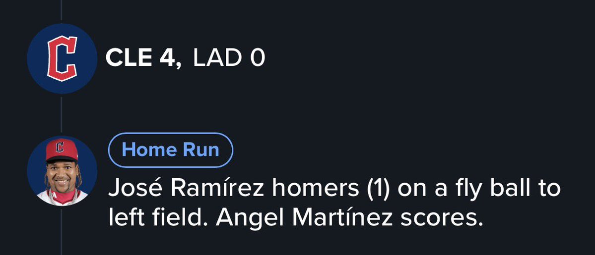 one cleveland baseball fan tweet media