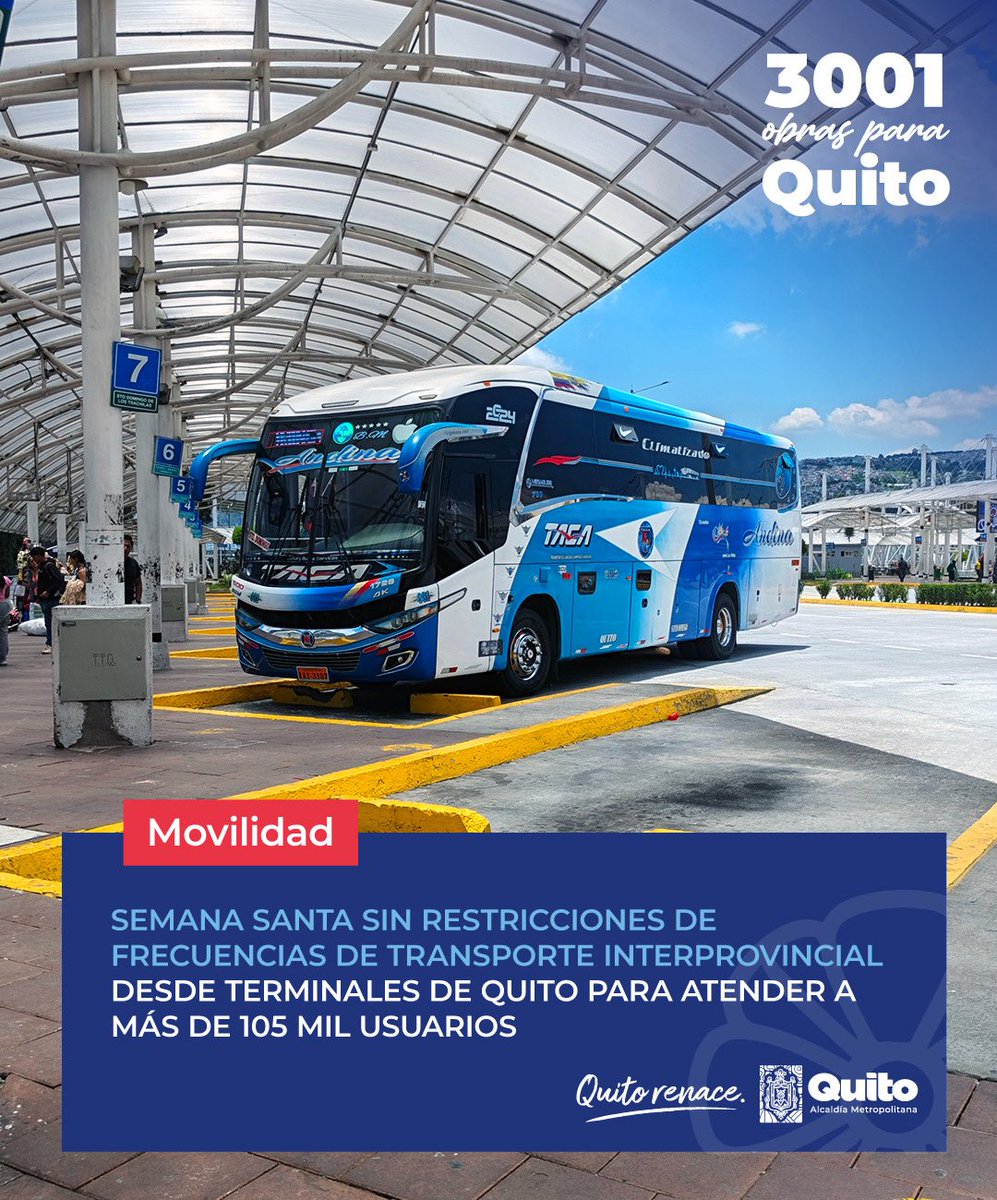 Terminales Terrestres de Quito tweet media