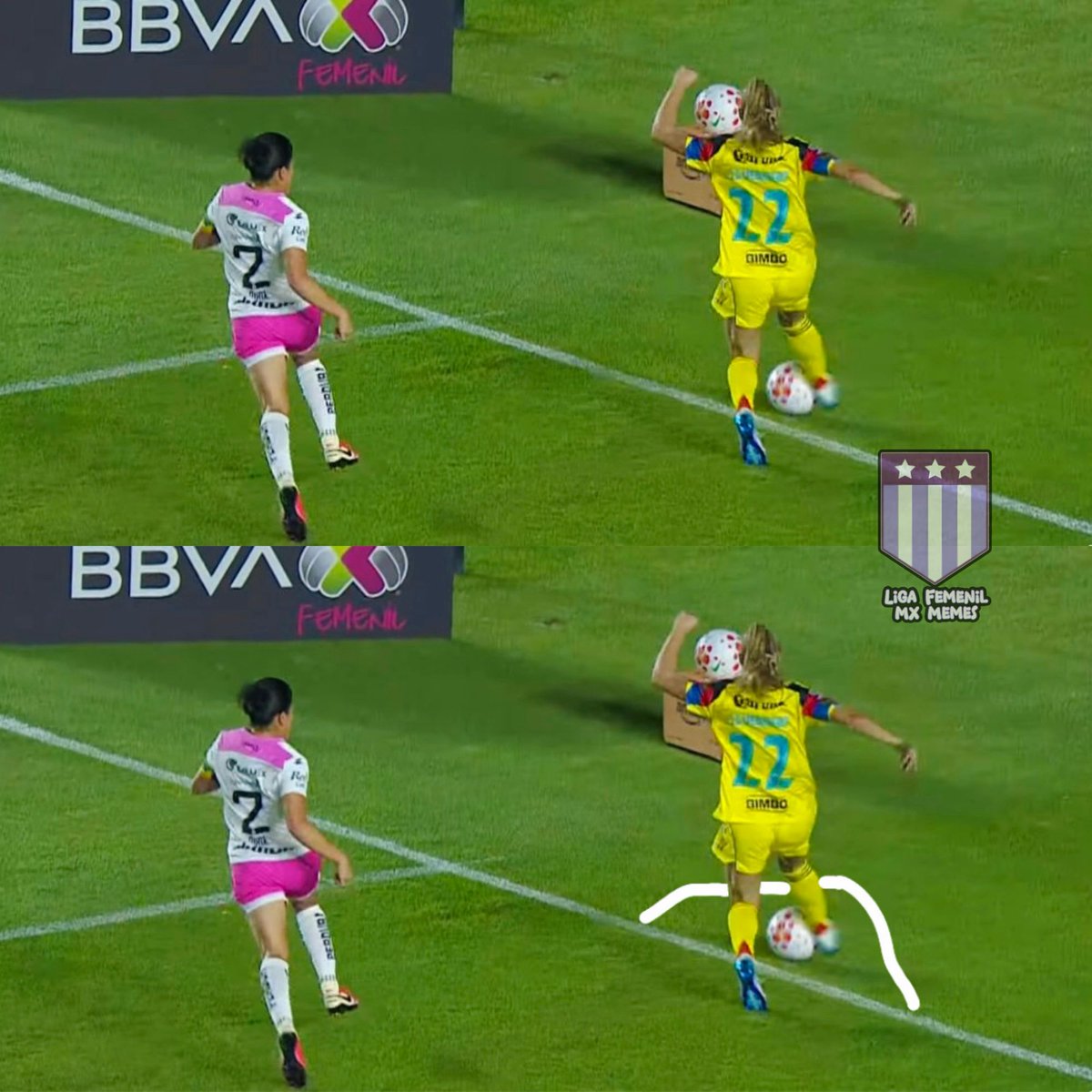 Liga Femenil MX Memes tweet media