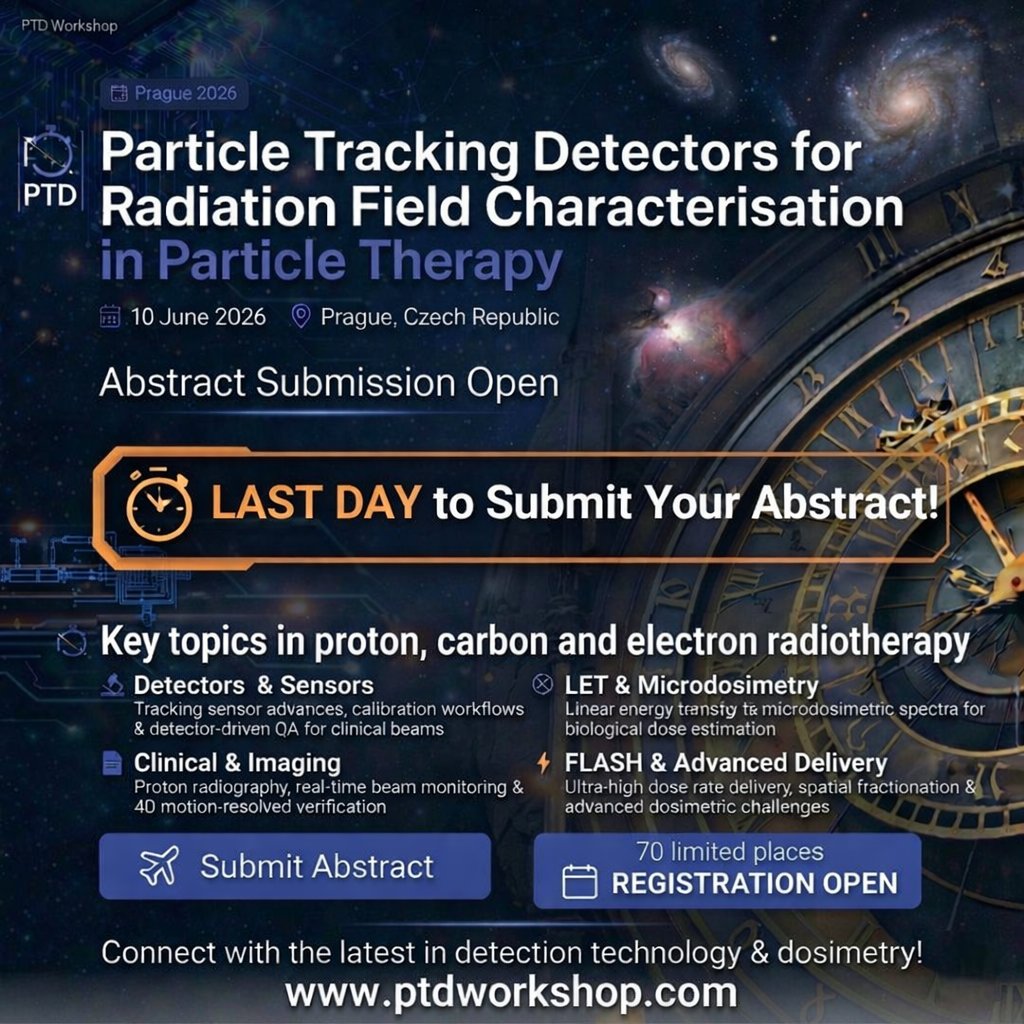 The Particle Therapy Co-Operative Group (PTCOG) tweet media