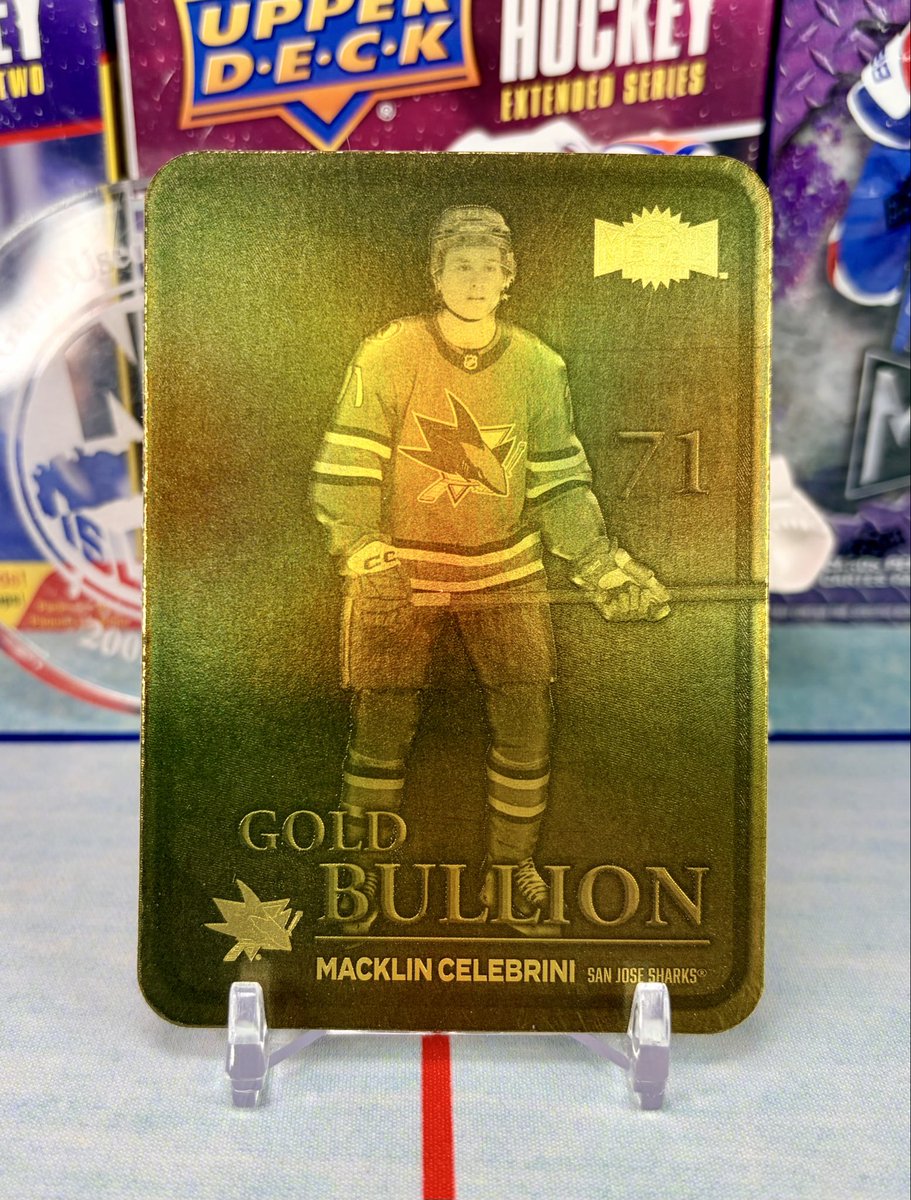 rbcardsny's tweet image. Night 3 of 3

$175

Mack Rookie Gold Bullion
*one went for $219 just yesterday

***See pinned post for shipping and rules***