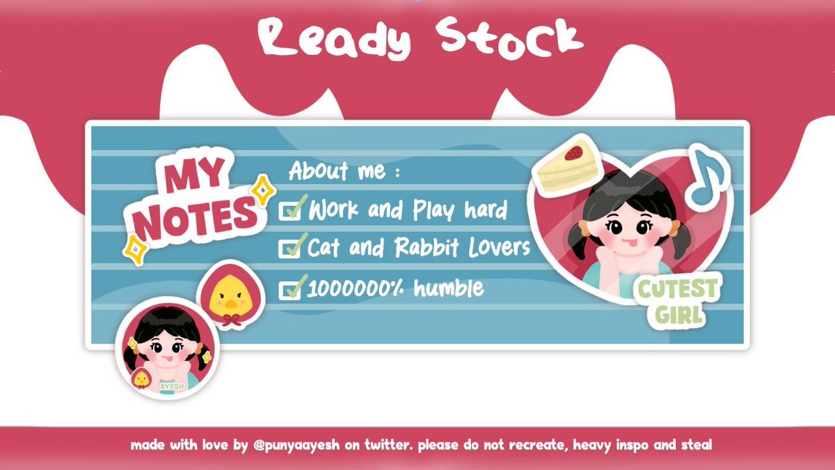 AYesh` layout chibi RS on 📌 tweet media