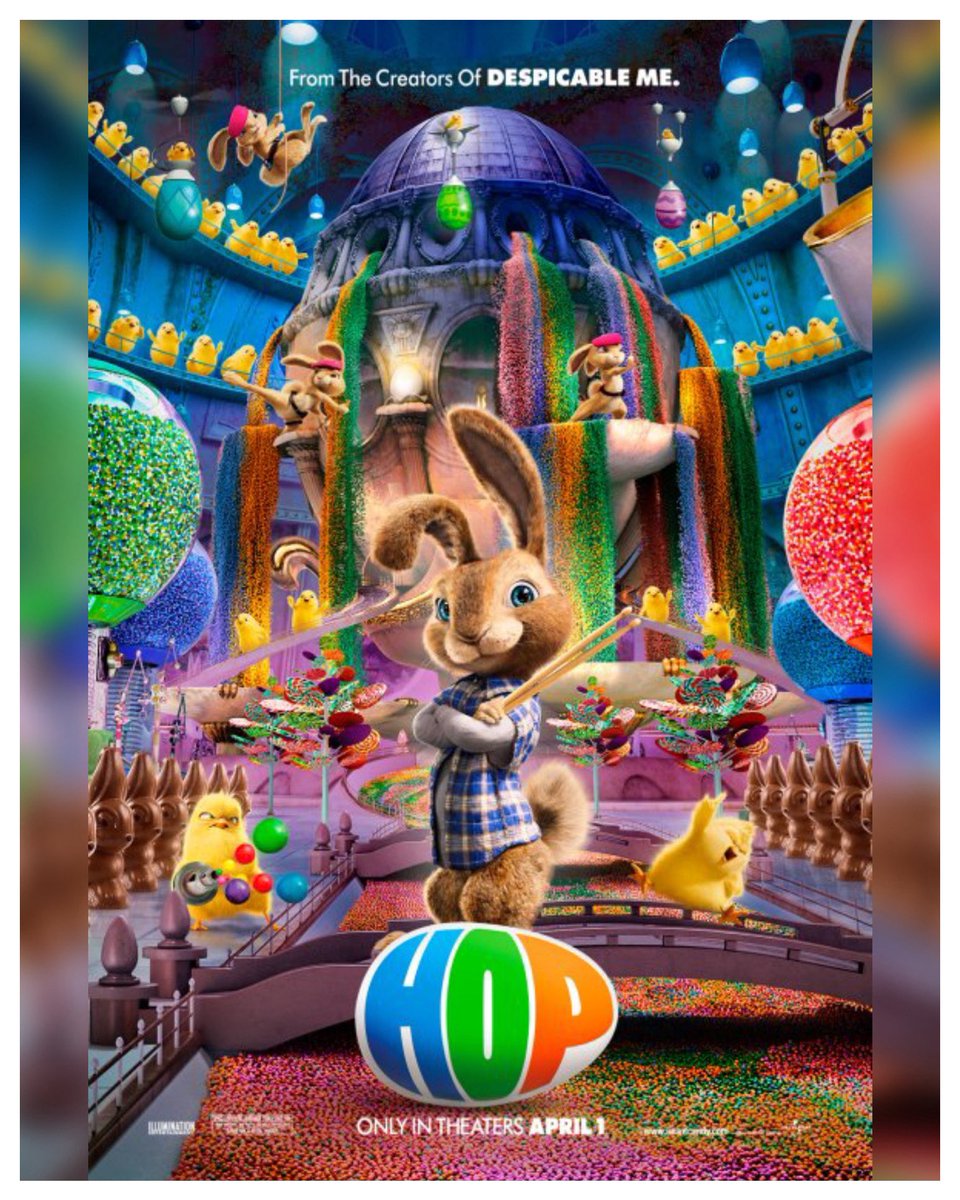 WreckLeaguePod's tweet photo. 15 Years #Hop Starring: #RussellBrand #JamesMarsden #KaleyCuoco #HankAzaria #HughLaurie #GaryCole #ElizabethPerkins #TiffanyEspensen #ChelseaHandler Directed By: #TimHill 🐰

#WreckLeaguePodcast https://t.co/ws7TSTSqnF