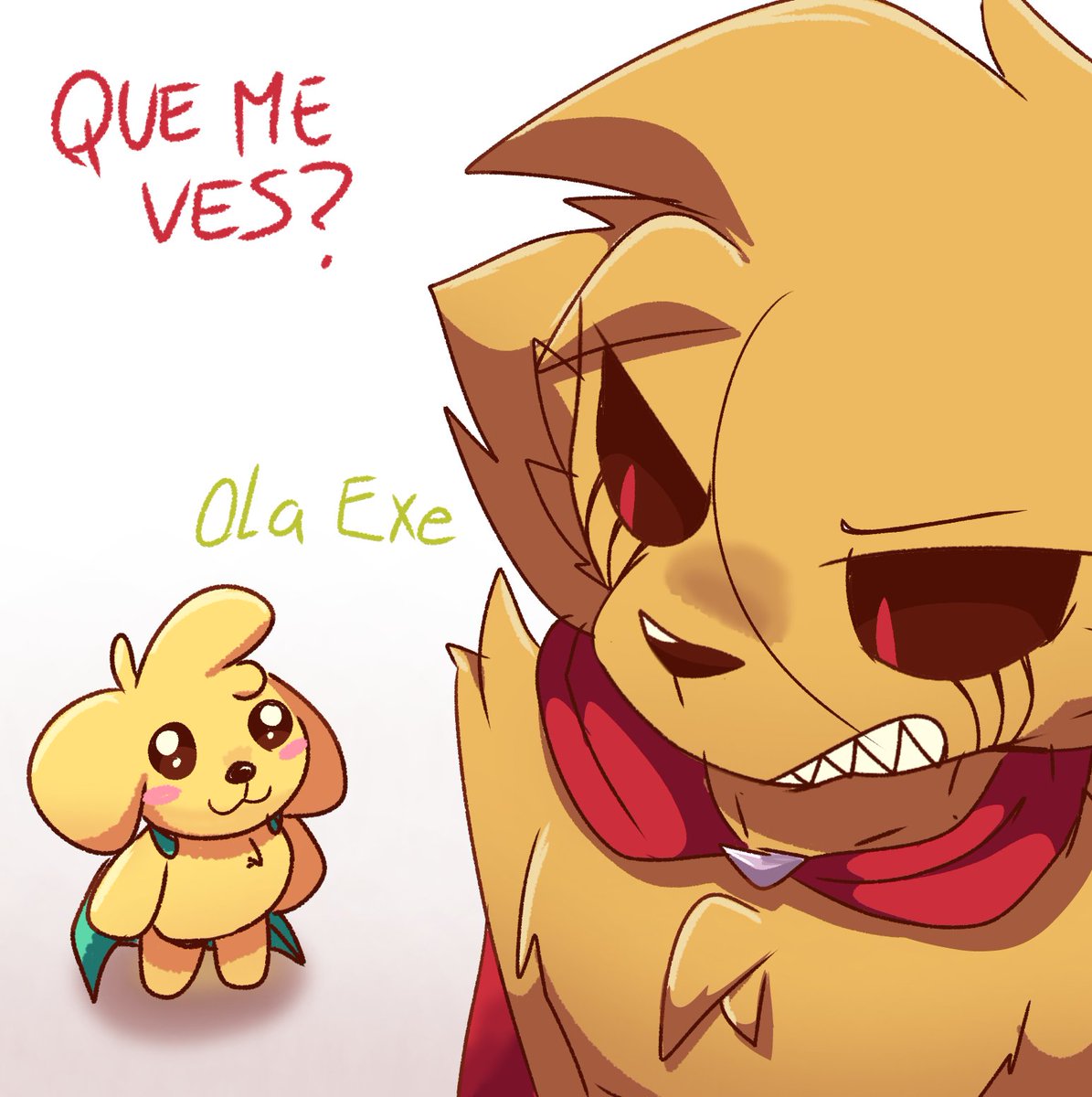 Que le ves??👺
